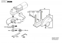 Bosch 0 601 348 141 GWS 7-125 Angle Grinder 110 V / GB Spare Parts GWS7-125